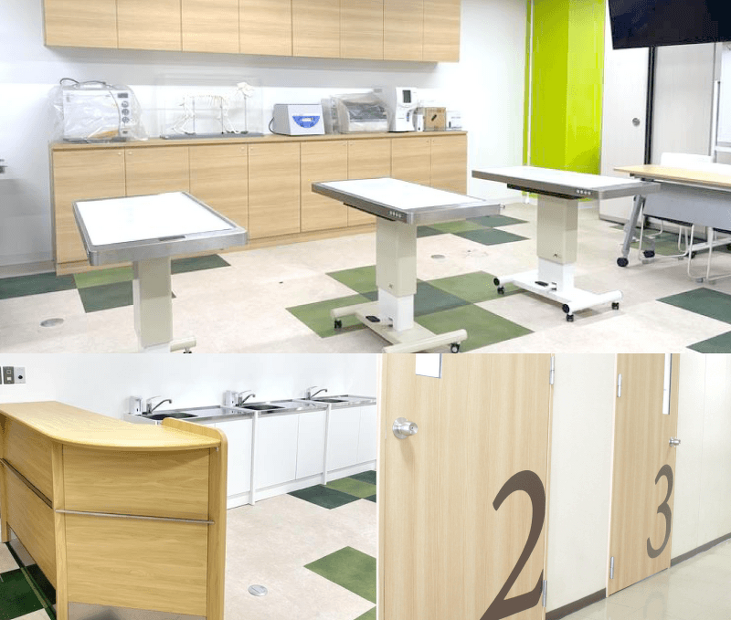 愛玩動物看護実習室