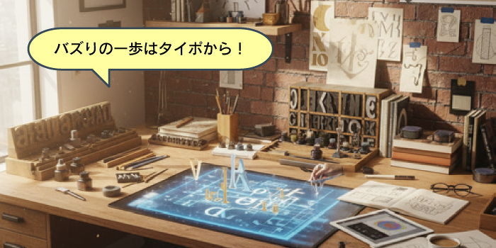 映えるサムネへの第一歩！こだわりのタイポグラディ制作体験！